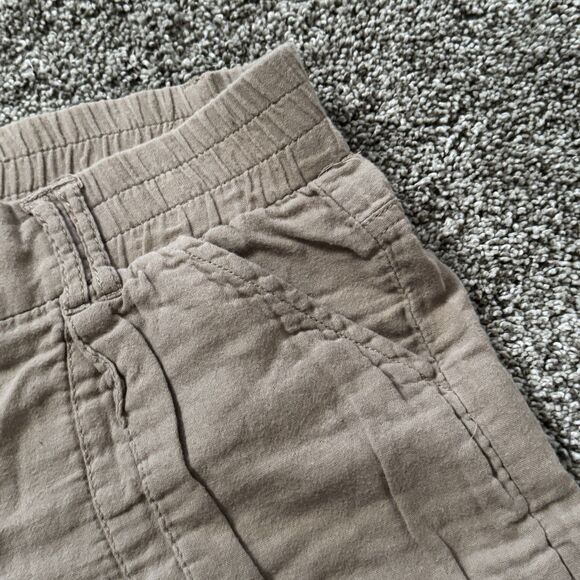 Rewind Elastic Waist Cuffed Hem Cotton Mid Rise Shorts Juniors Size 11 - Picture 7 of 12